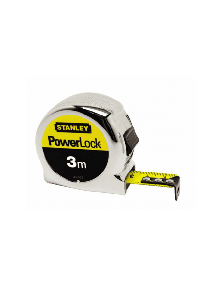 FLEXOMETRO STANLEY POWERLOCK 3 m   