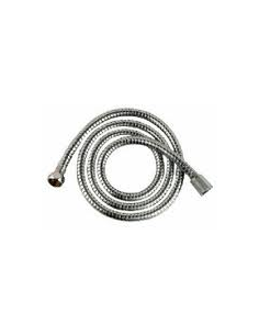 FLEXO PARA DUCHA DE METAL 8MM1/2.X175 CM  CROMO