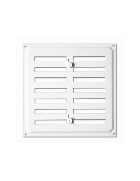 REJILLA CON PERSIANA 17 X 17 CM 