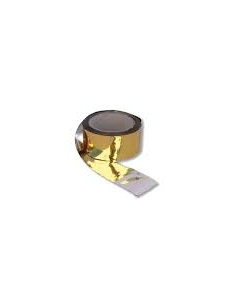 BANDA ESPANTAPAJAROS 100 m  X 50 mm ORO/PLATA 2