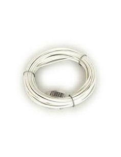 ALAMBRE PLASTIFICADO BLANCO 20 m  nº 17