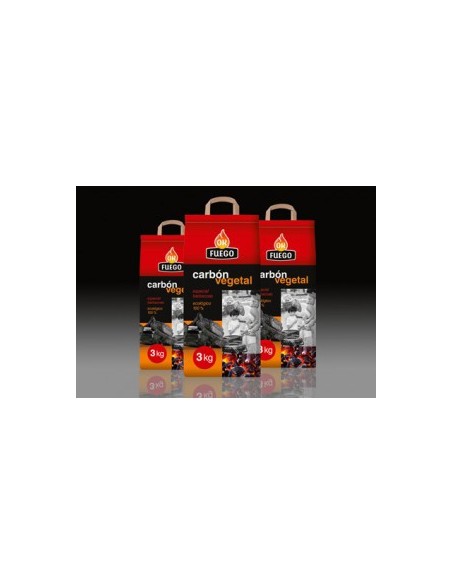 CARBON VEGETAL 3 KG FLOWER  