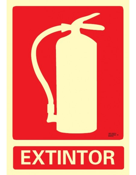 SEÑAL C. I. EXTINTOR 21 X 30 