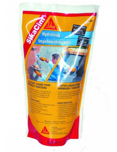 SIKACIM IMPERMEABILIZANTE (BOLSA 0,5 L)