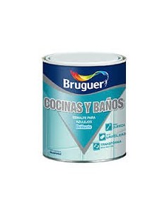 PINTURA ESMALTE  BRUGUER BLANCO HARINA PARA AZULEJOS