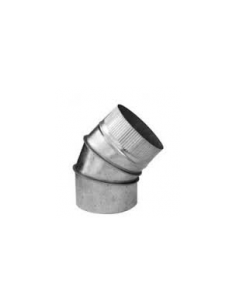 CODO CHAPA GALVANIZADA 300 X 45º