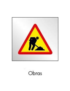 SEÑAL BOLSA PLASTICO DE OBRAS...