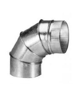 CODO CHAPA GALVANIZADA 300 X 90º