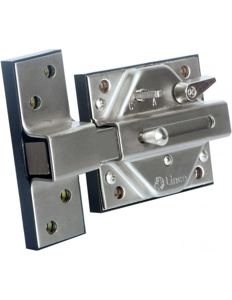 CERROJO LINCE 7930 REFORZADO CROMADO MULTIPUNTO 