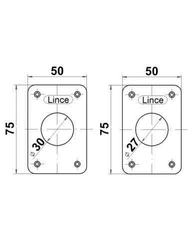 CERROJO LINCE 7930 REFORZADO CROMADO MULTIPUNTO 