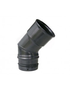 CODO PELLET 80 mm X 45º