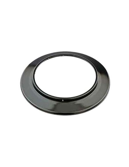 ROSETON VITRIFICADO NEGRO 120 mm