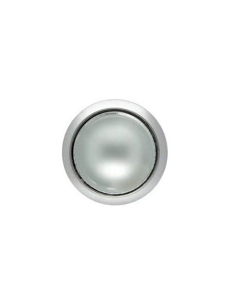 DOWNLIGHT NIQUEL SATINADO 2 X 26 W CON BOMBILLAS (CRISTAL MATE)              