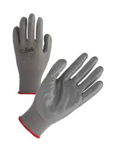 GUANTE G-TEK NYLON GRIS TALLA 9