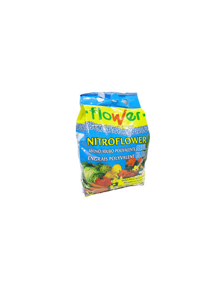 ABONO NITROFLOWER AZUL 750 GR    