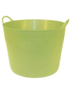 CAPAZO PLASTICO PISTACHO 26 LITROS