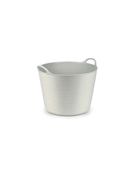 CAPAZO PLASTICO BLANCO 26 LITROS    