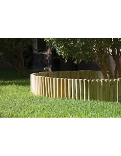 BORDO DE MADERA AUTOCLAVE 30 cm (ROLLO DE 2 m)