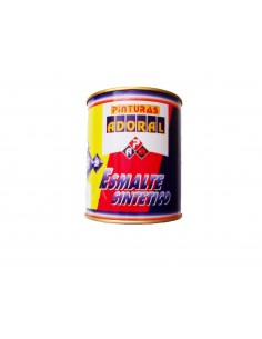 PINTURA ADORAL ESMALTE NEGRO MATE 750 cc